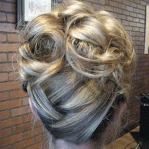 chic updo for your prom fancy party and special occasion